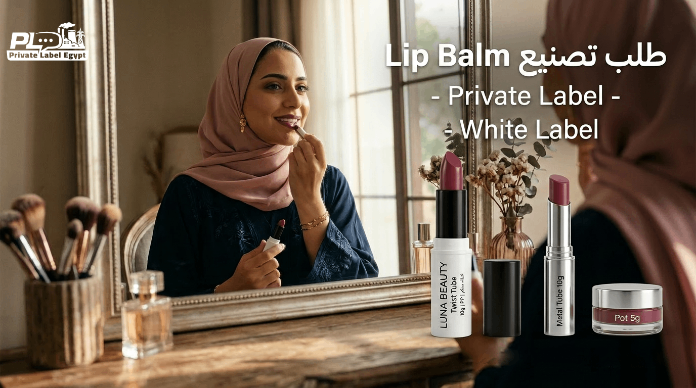 اريد تصنيع Lip Balm - Private Label - White Label 